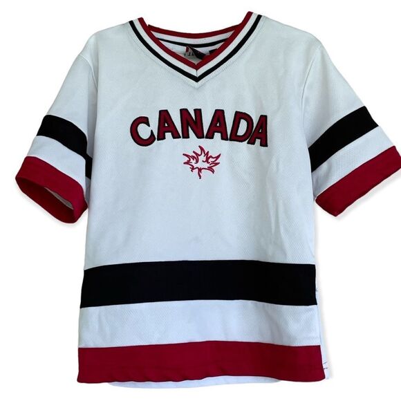 Kids CANADA embroidered jersey 6–8 - Picture 1 of 4